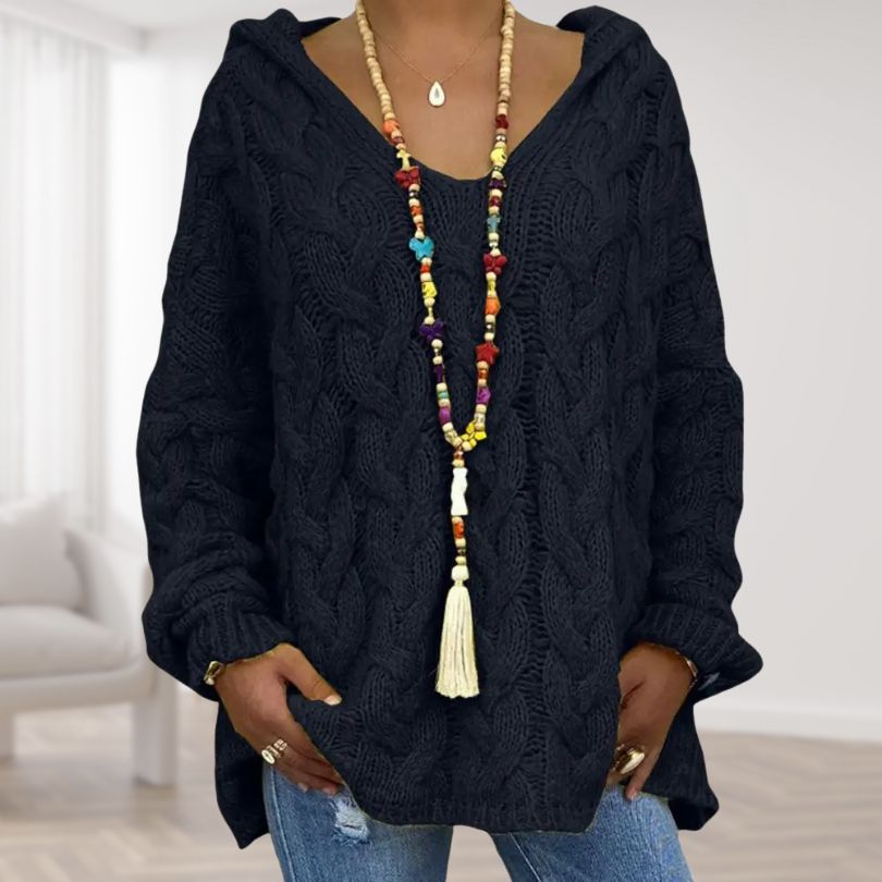 Stylowy sweter z dzianiny dla kobiet