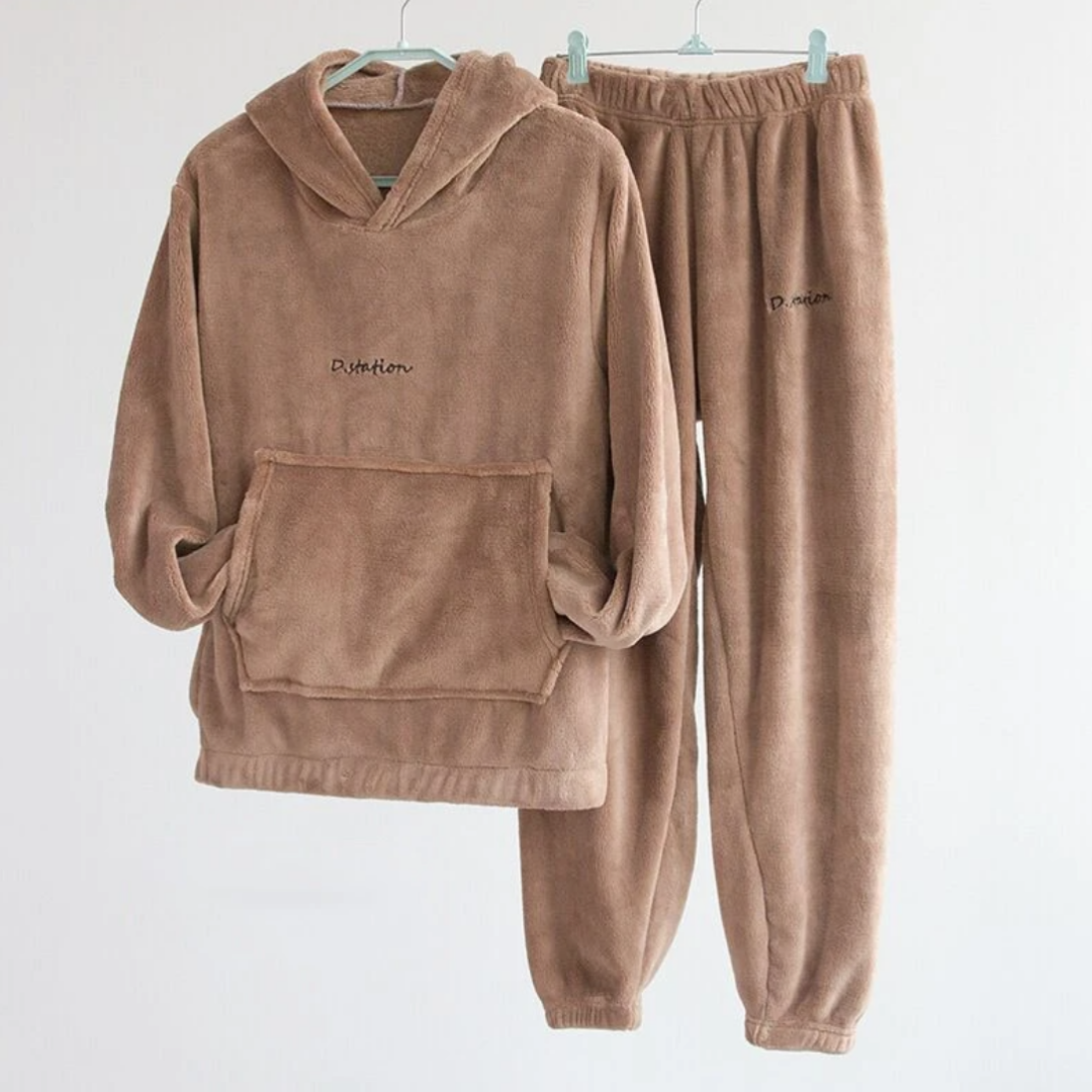 Heidi-Mode Ciepły, wygodny dres unisex z polaru
