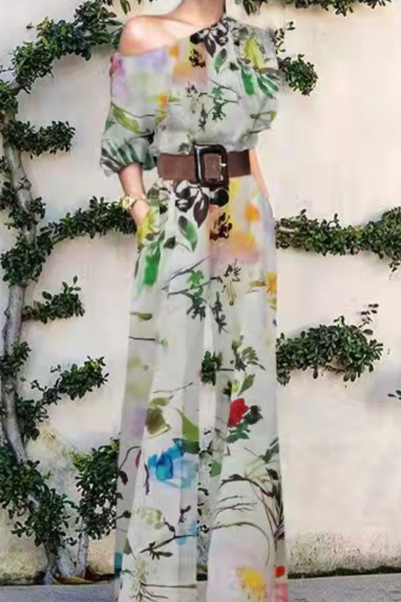 Luźne kombinezony bez paska na jedno ramię Fashion (10 kolorów)