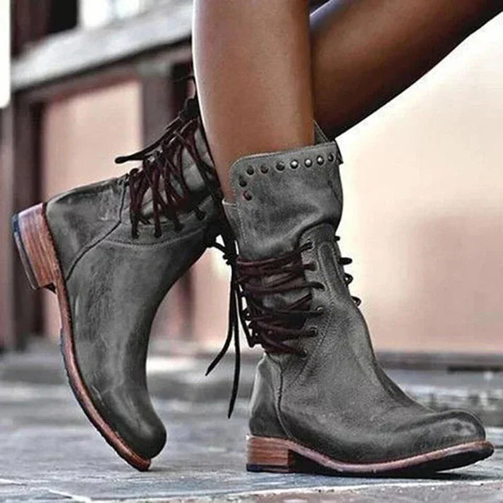 Jatta - stylowe skórzane buty ze sznurowadłami