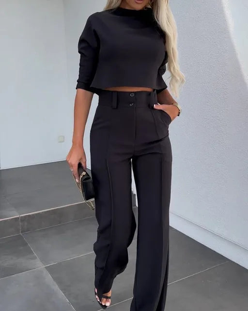 Rosamund - Elegancki zestaw flare dla kobiet