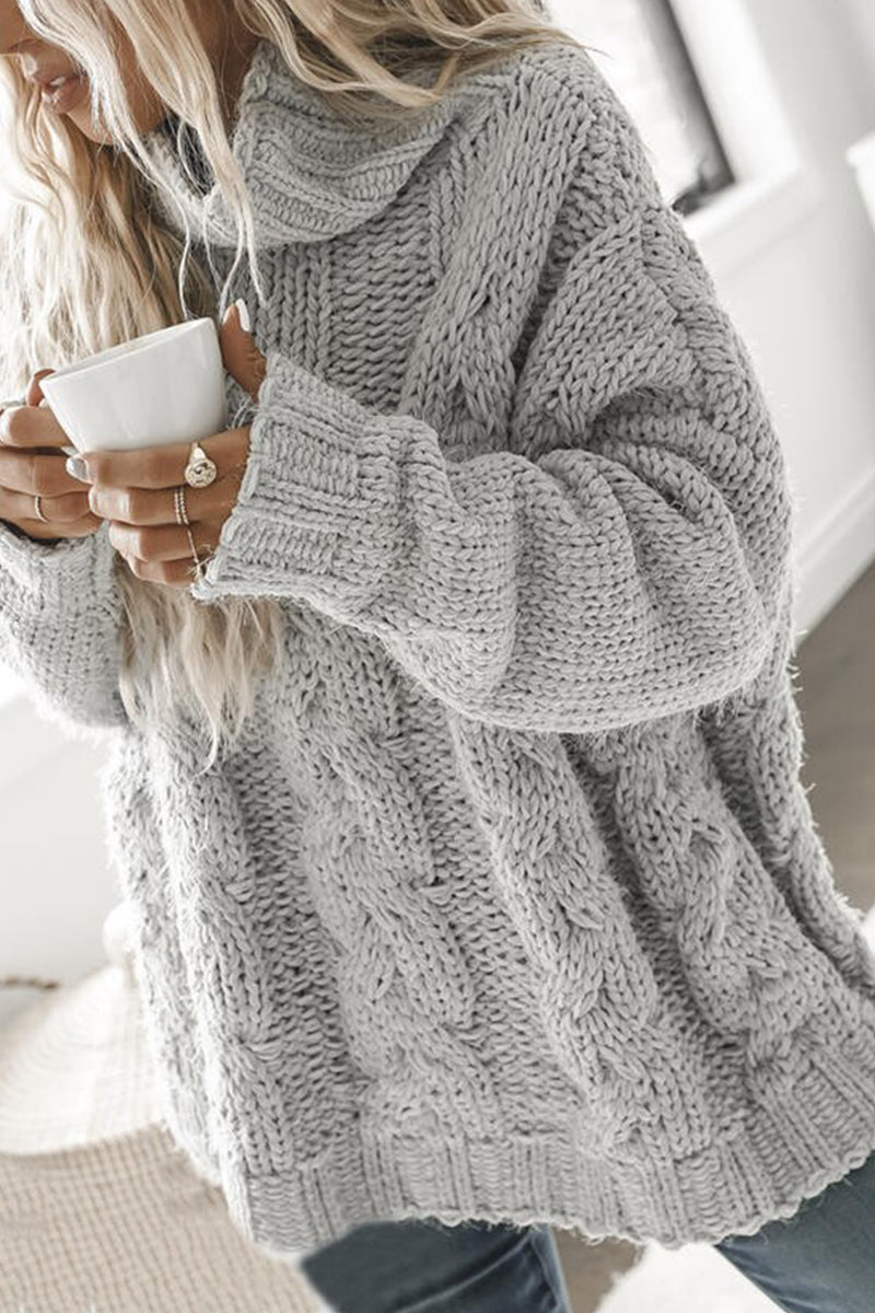 Yasmin - Miękki i elegancki sweter United z półokrągłym dekoltem