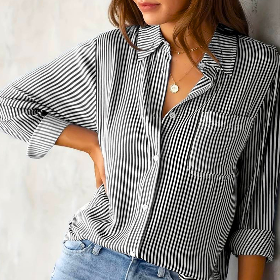 Bluzka damska w paski Jet | Casual
