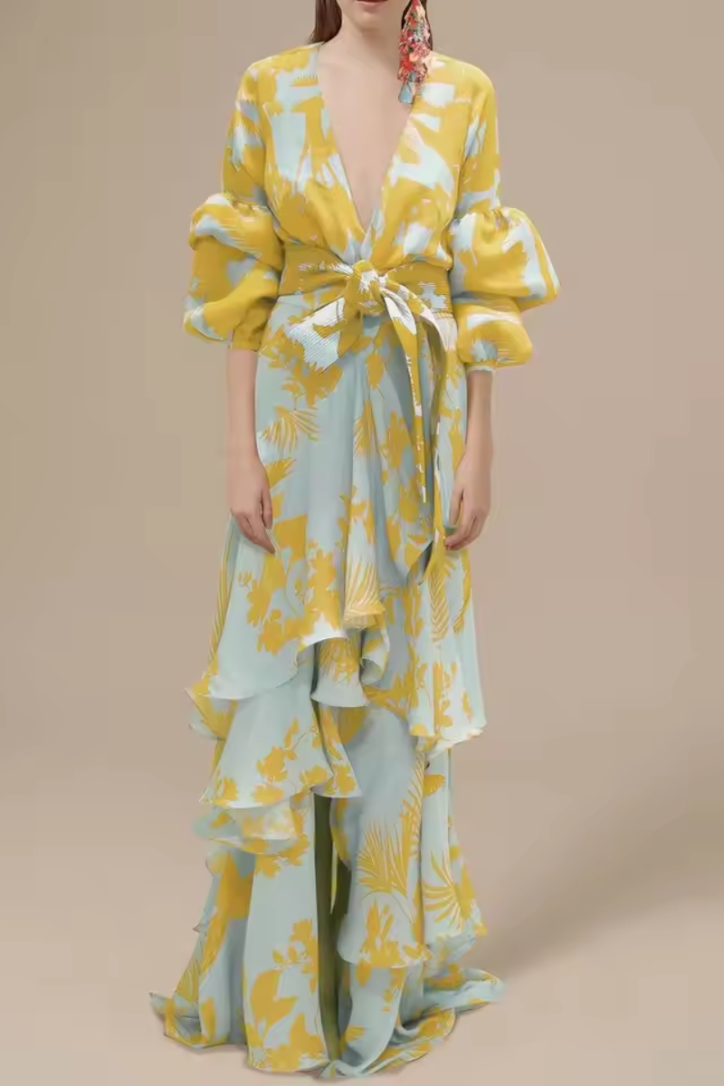 Luna | Sukienka Boho Maxi dla kobiet