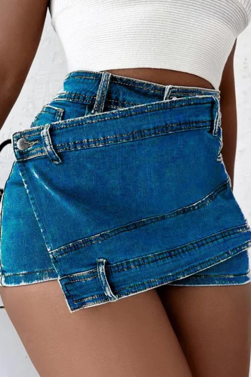 Jade | Spodenki damskie Y2K Denim Skort