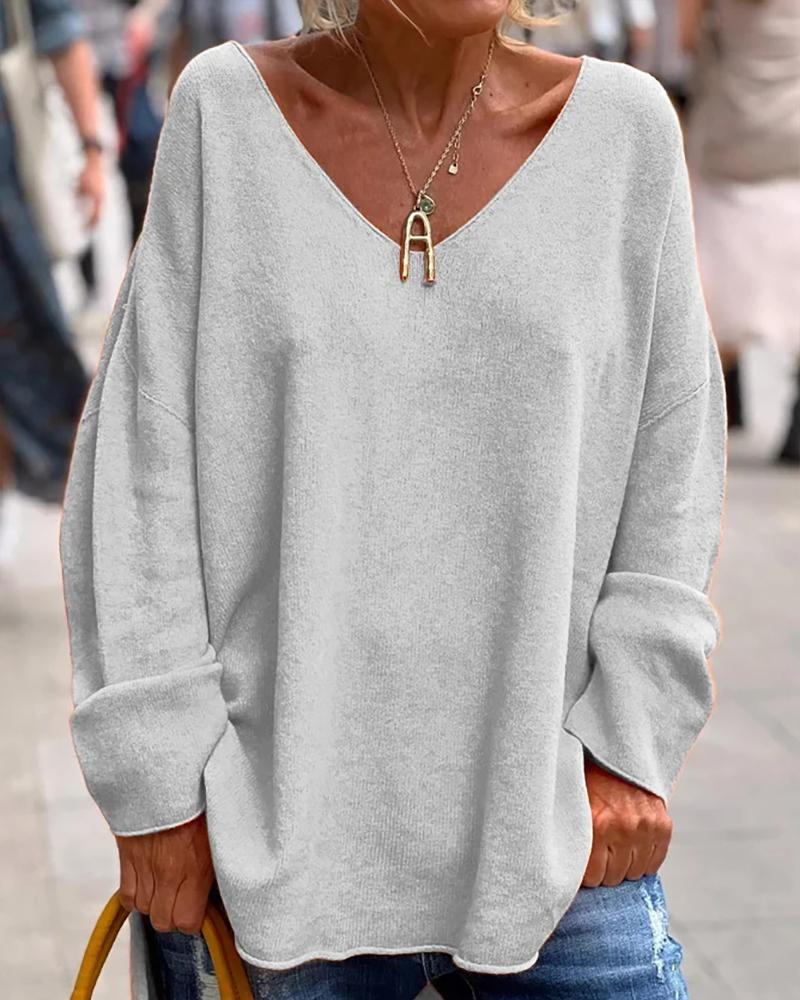 Swobodny i elegancki sweter zimowy