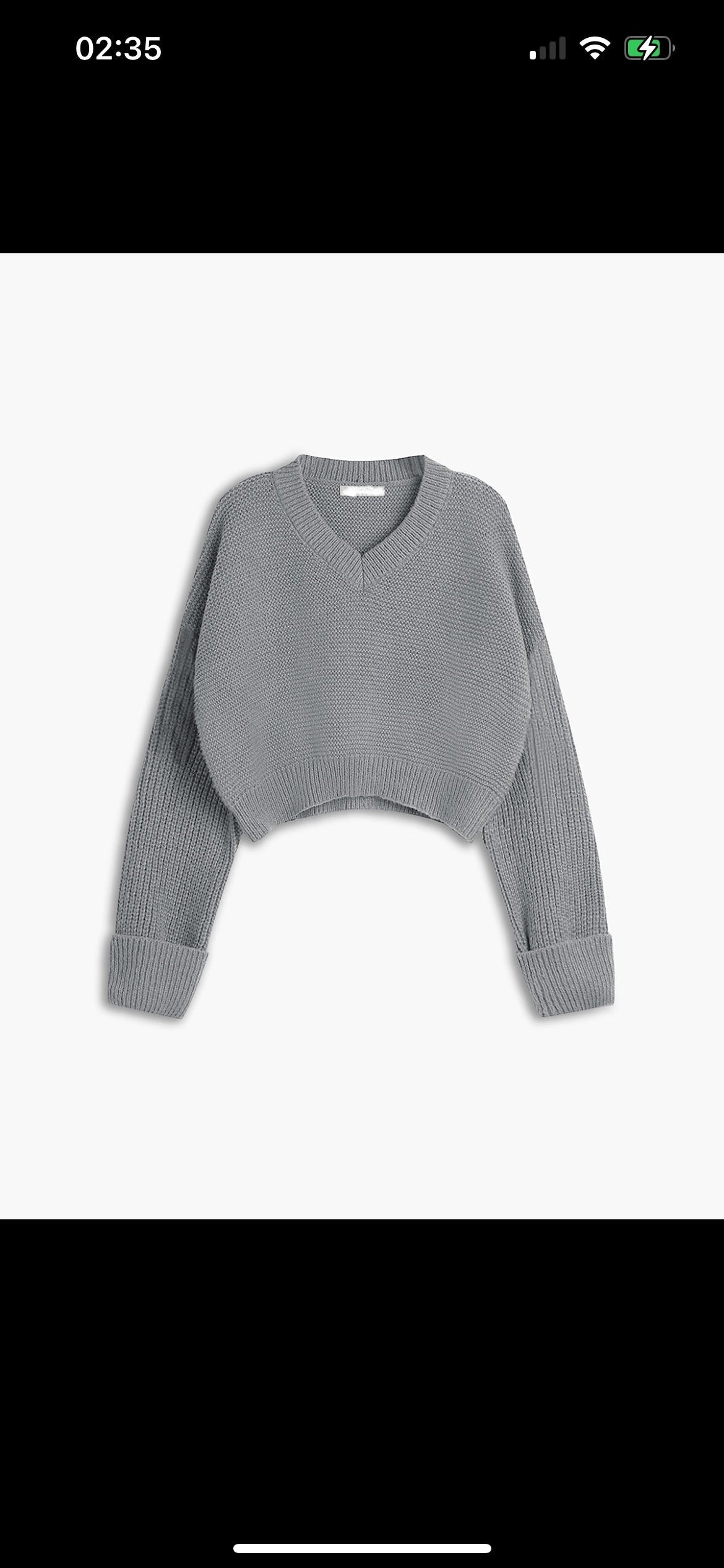 Sweter damski Sweter damski z dekoltem w serek
