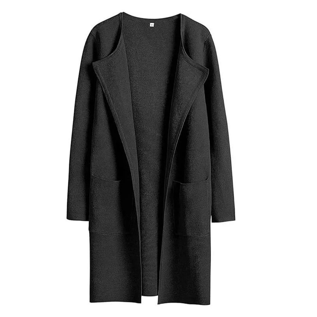 Stylowy sweter damski o długim kroju
