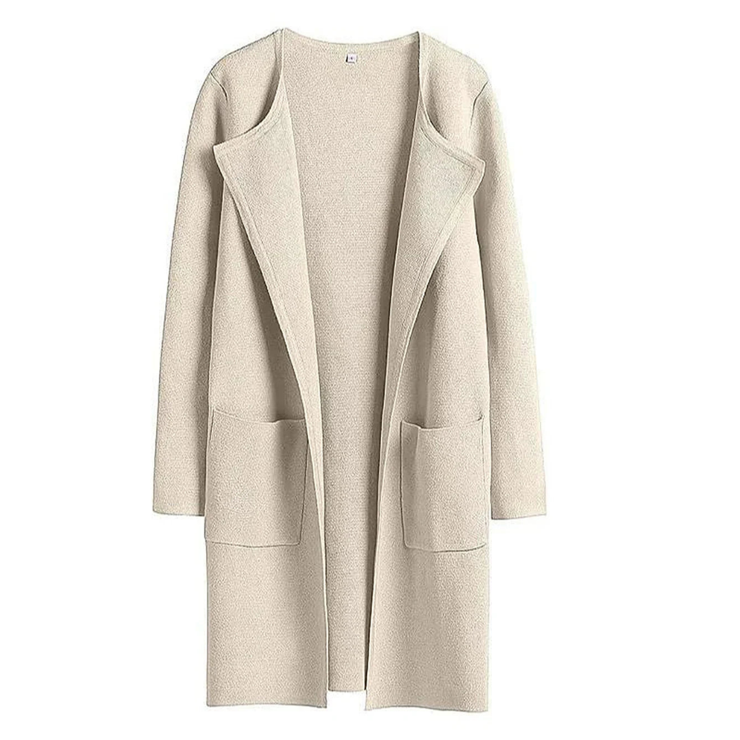 Stylowy sweter damski o długim kroju
