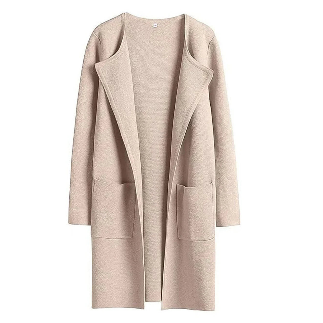 Stylowy sweter damski o długim kroju
