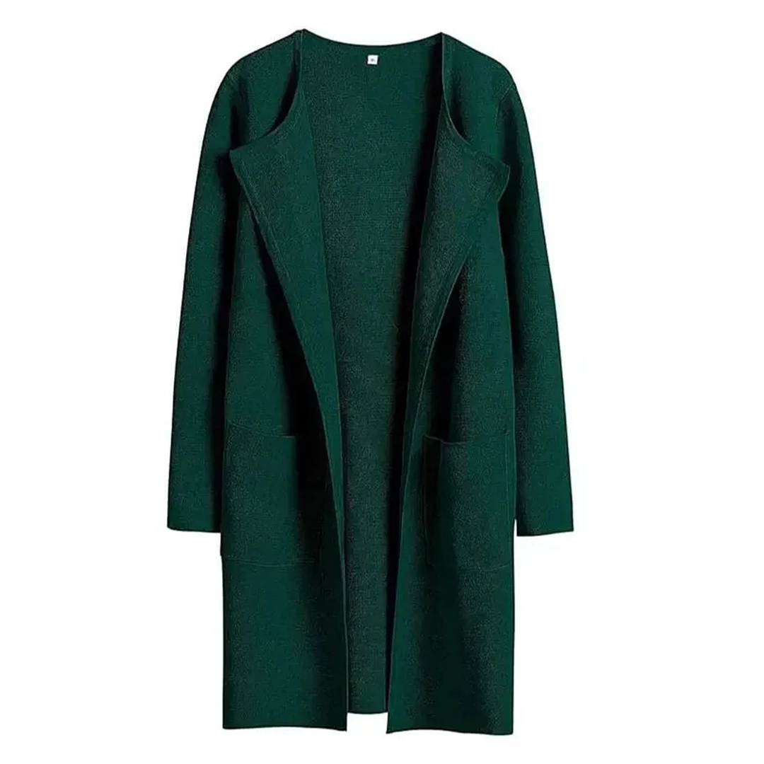 Stylowy sweter damski o długim kroju
