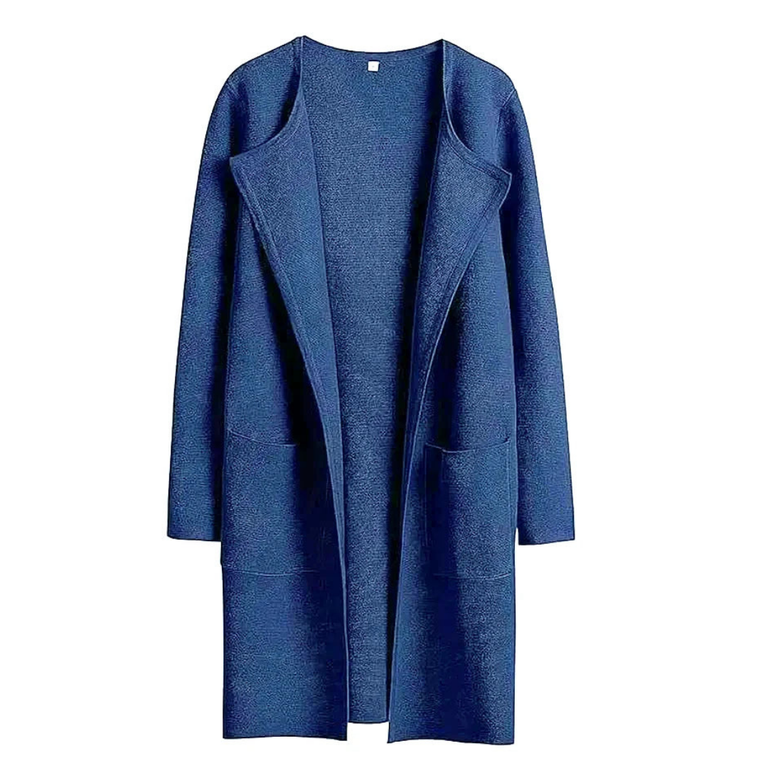 Stylowy sweter damski o długim kroju