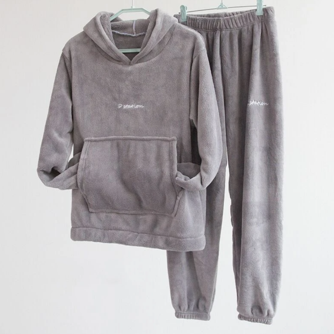 Heidi-Mode Ciepły, wygodny dres unisex z polaru