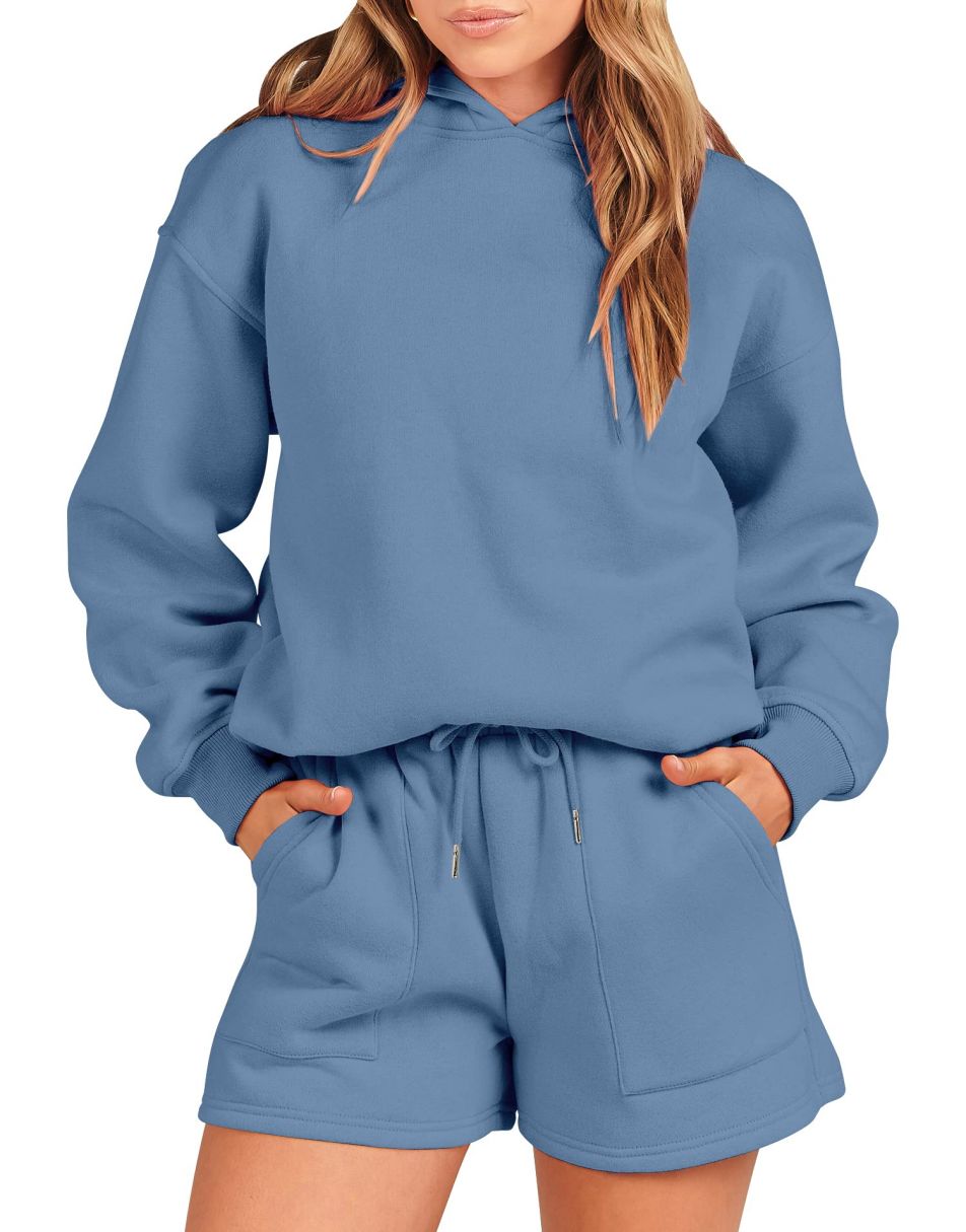 Serena - Damski zestaw bluz z kapturem oversize