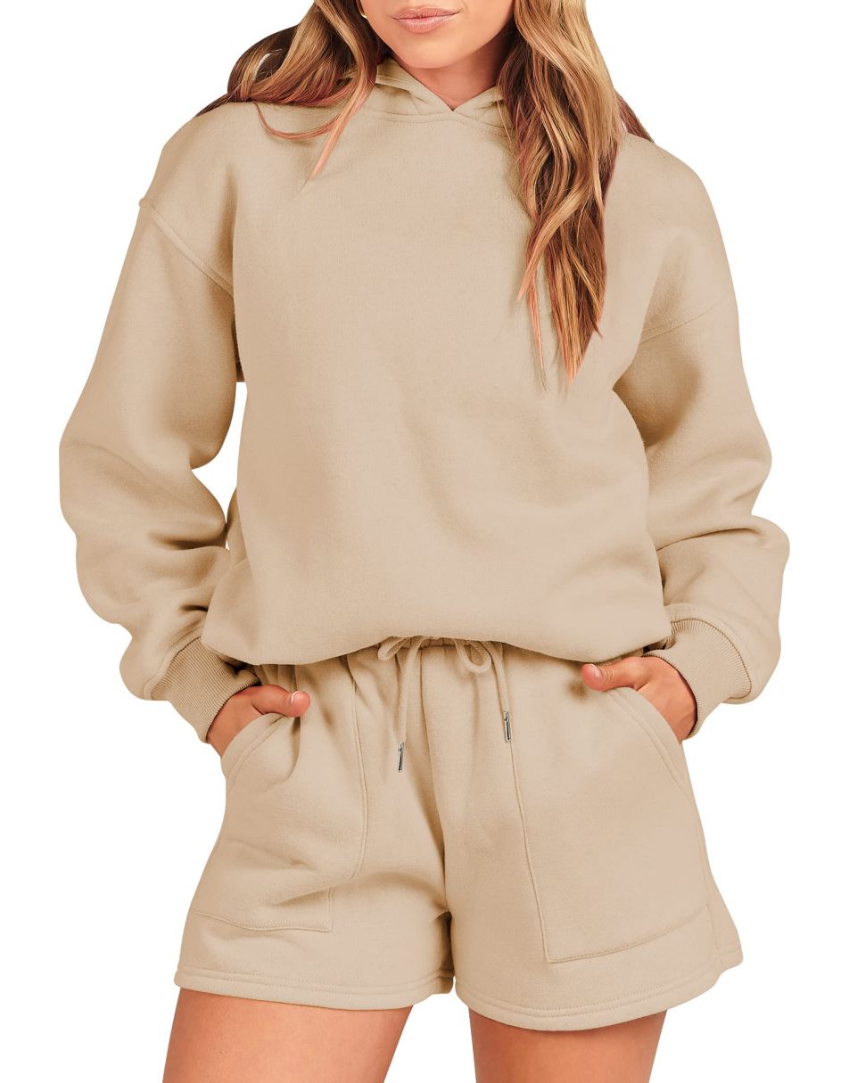 Serena - Damski zestaw bluz z kapturem oversize