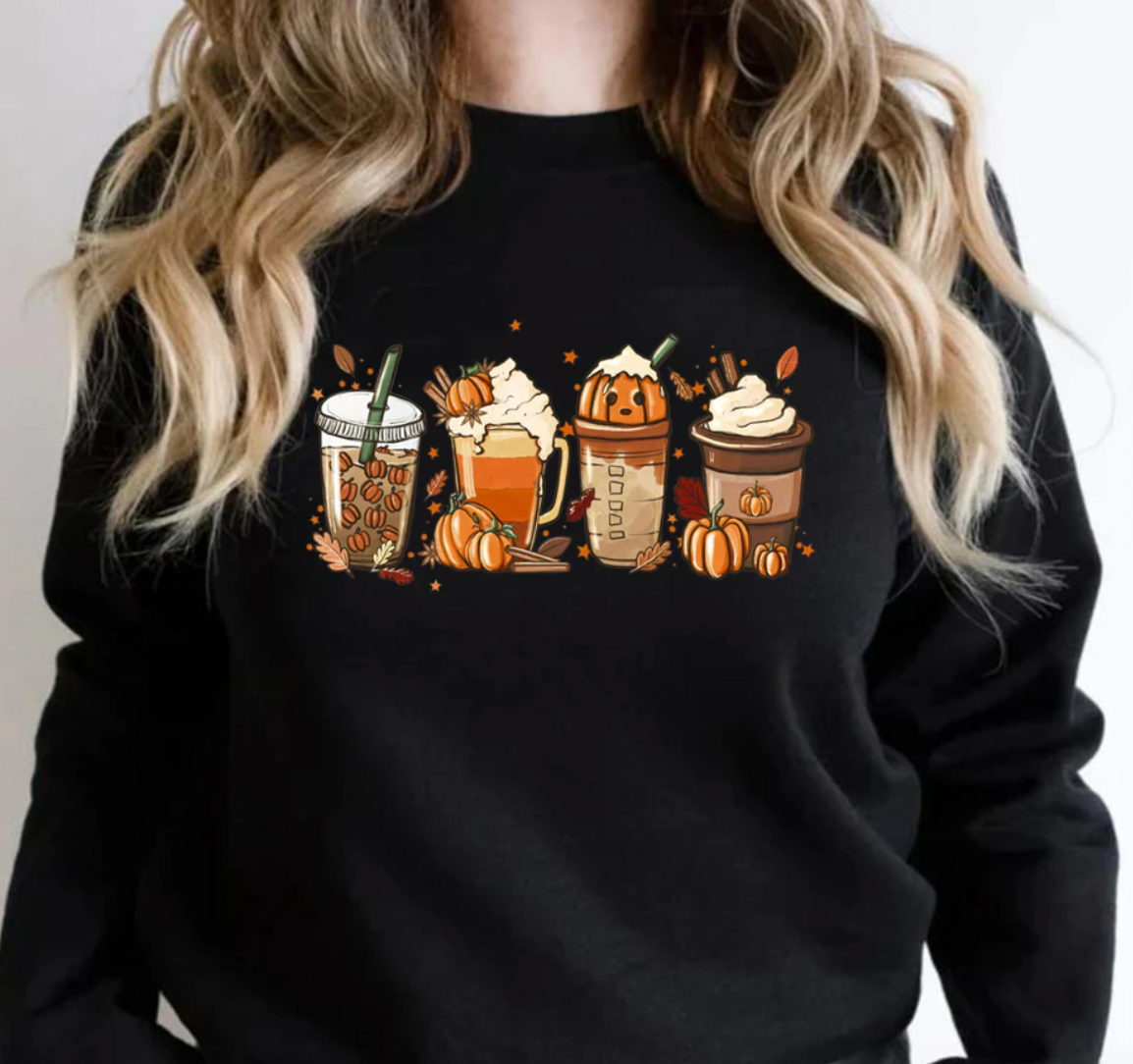 Stylowy sweter Pumpkin z indywidualnym wzorem