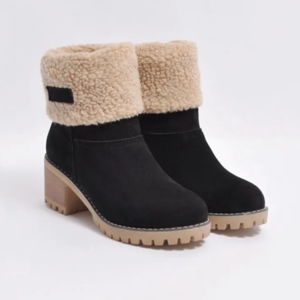 Stylowe buty z futrzaną podszewką | Linfall - ciepłe i modne - dla stylu i wygody