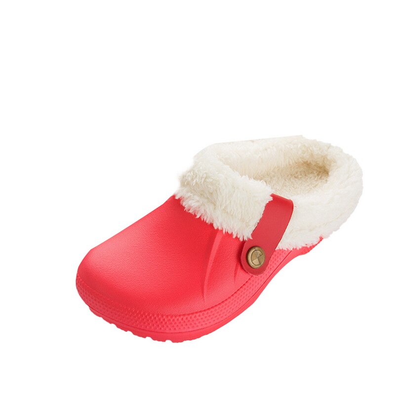 Wodoodporne pluszowe buty domowe