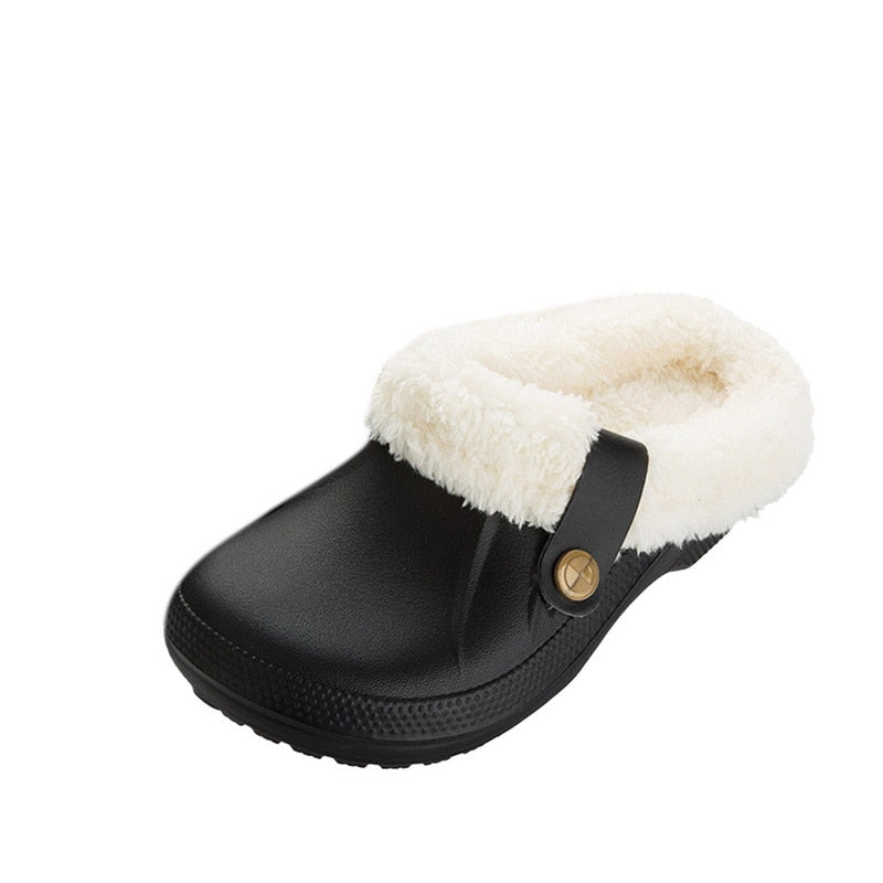 Wodoodporne pluszowe buty domowe