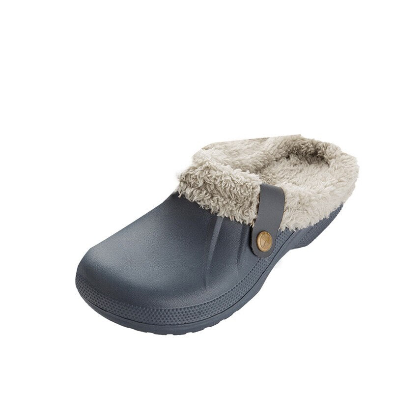 Wodoodporne pluszowe buty domowe