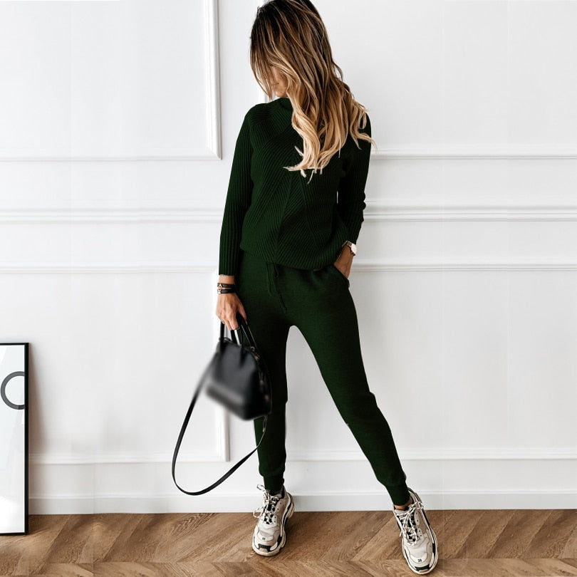 Dres | Elegancki, damski, designerski kombinezon domowy