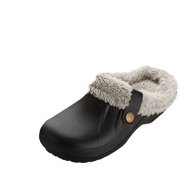 Wodoodporne pluszowe buty domowe