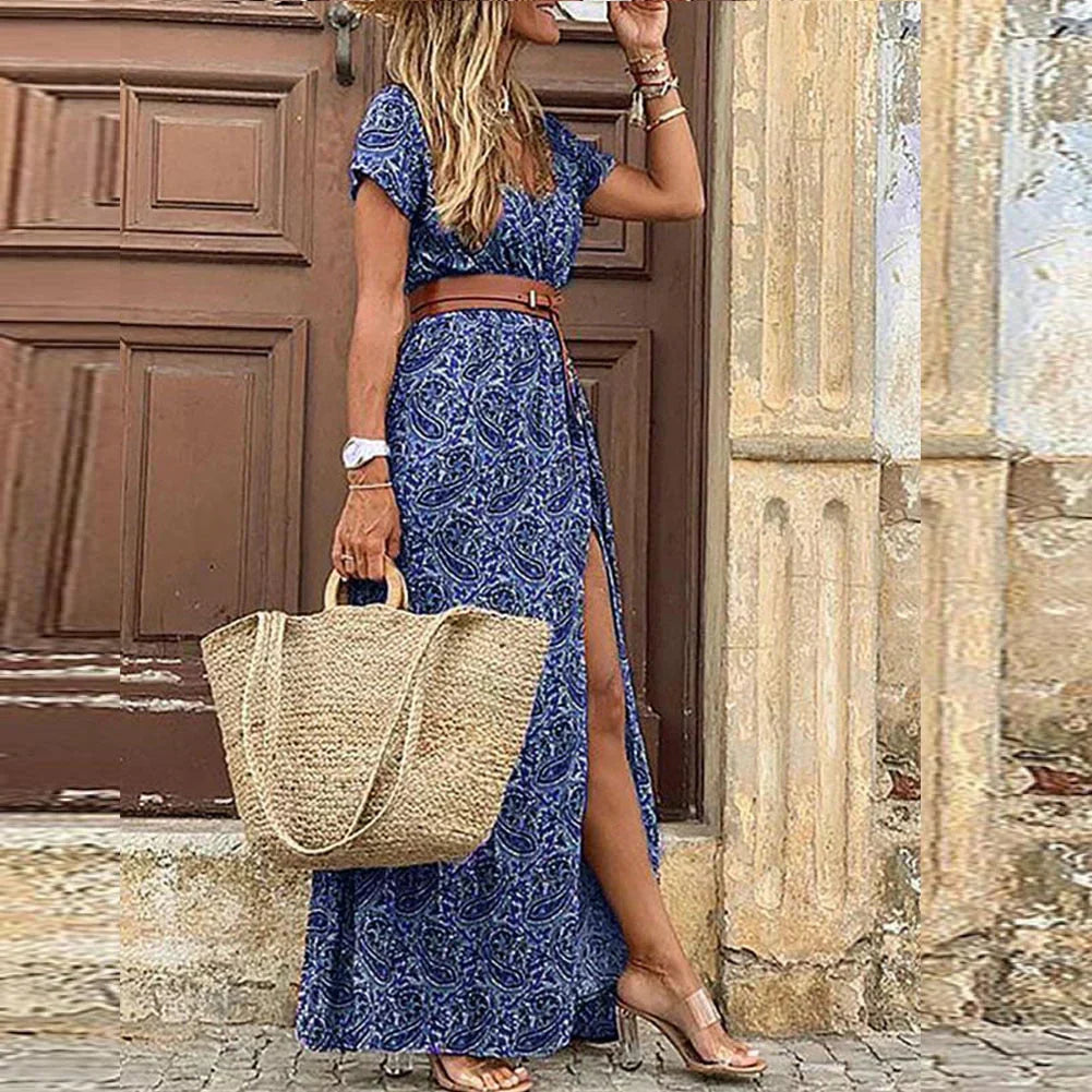 Irene - Sukienka maxi boho