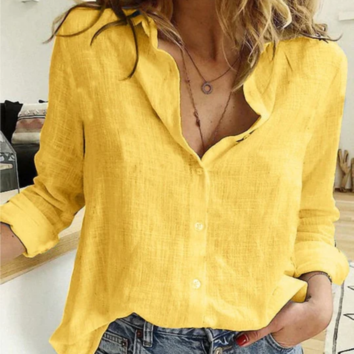Bluzka damska Eva | Linen
