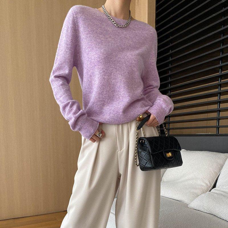 Lucie - Elegancka i uniwersalna bluzka zimowa dla kobiet