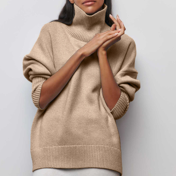 Sweter Sylvana z golfem