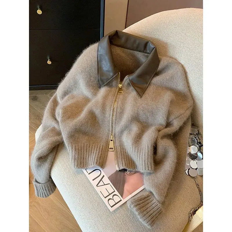 Sweter damski z dzianiny Vito