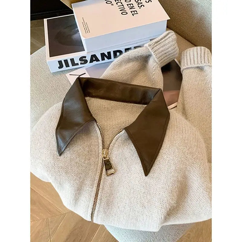 Sweter damski z dzianiny Vito