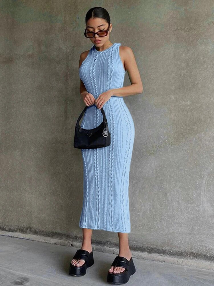 Eva | Szydełkowana sukienka bodycon dla kobiet