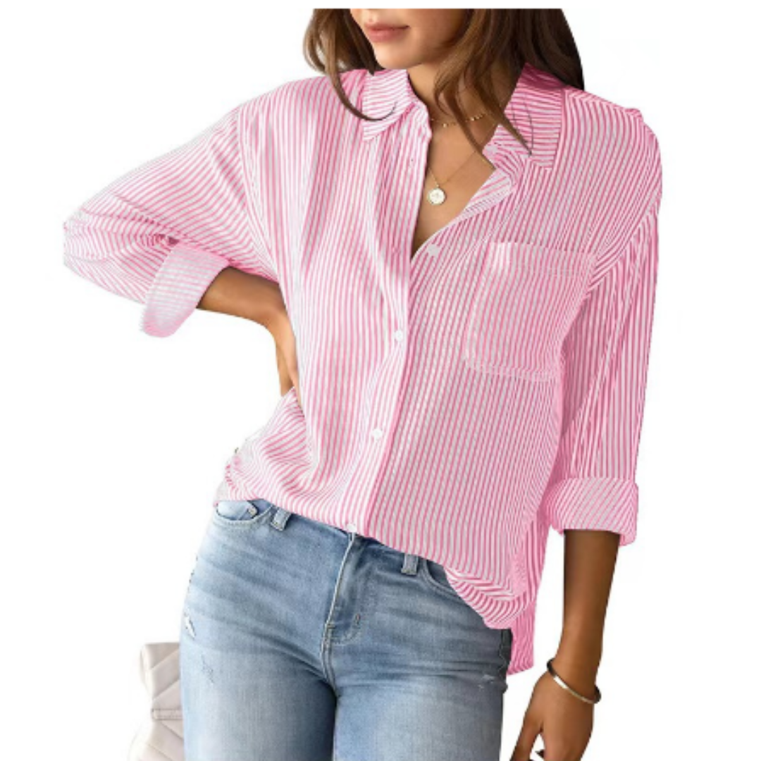 Bluzka damska w paski Jet | Casual
