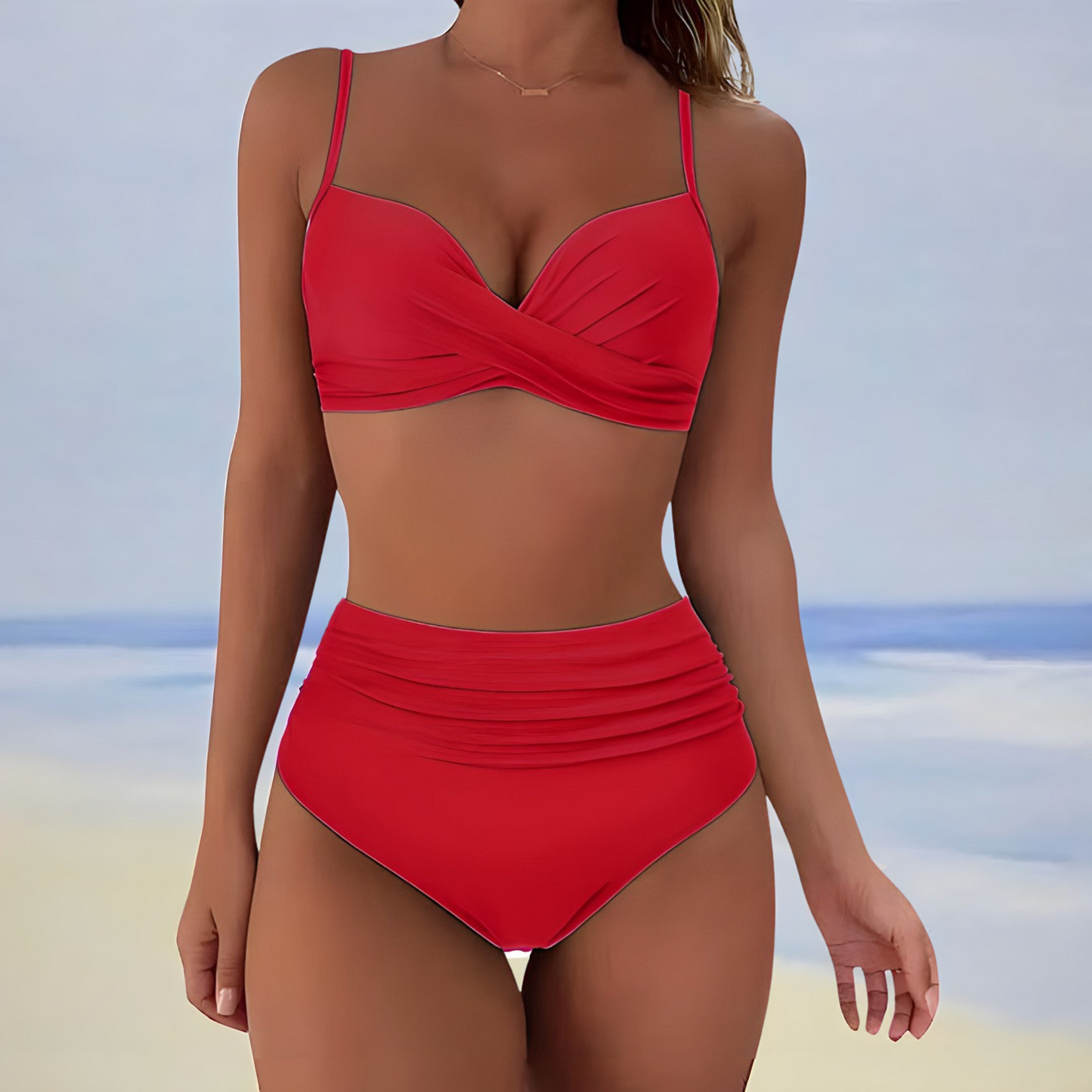 Verna® | Eleganckie bikini z wysokim stanem