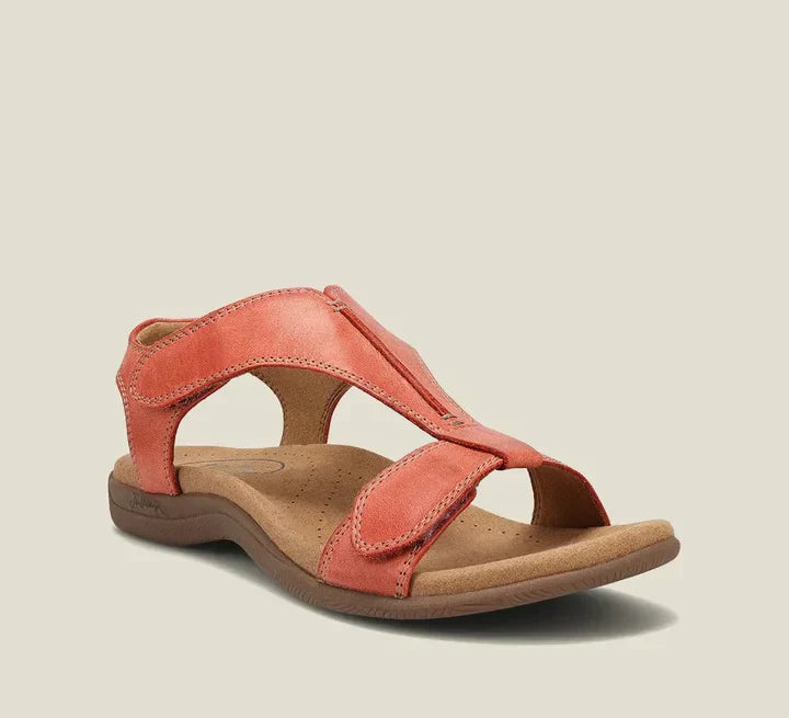 Kathrin - Summer 2023 Skórzane buty z regulowanymi sandałami