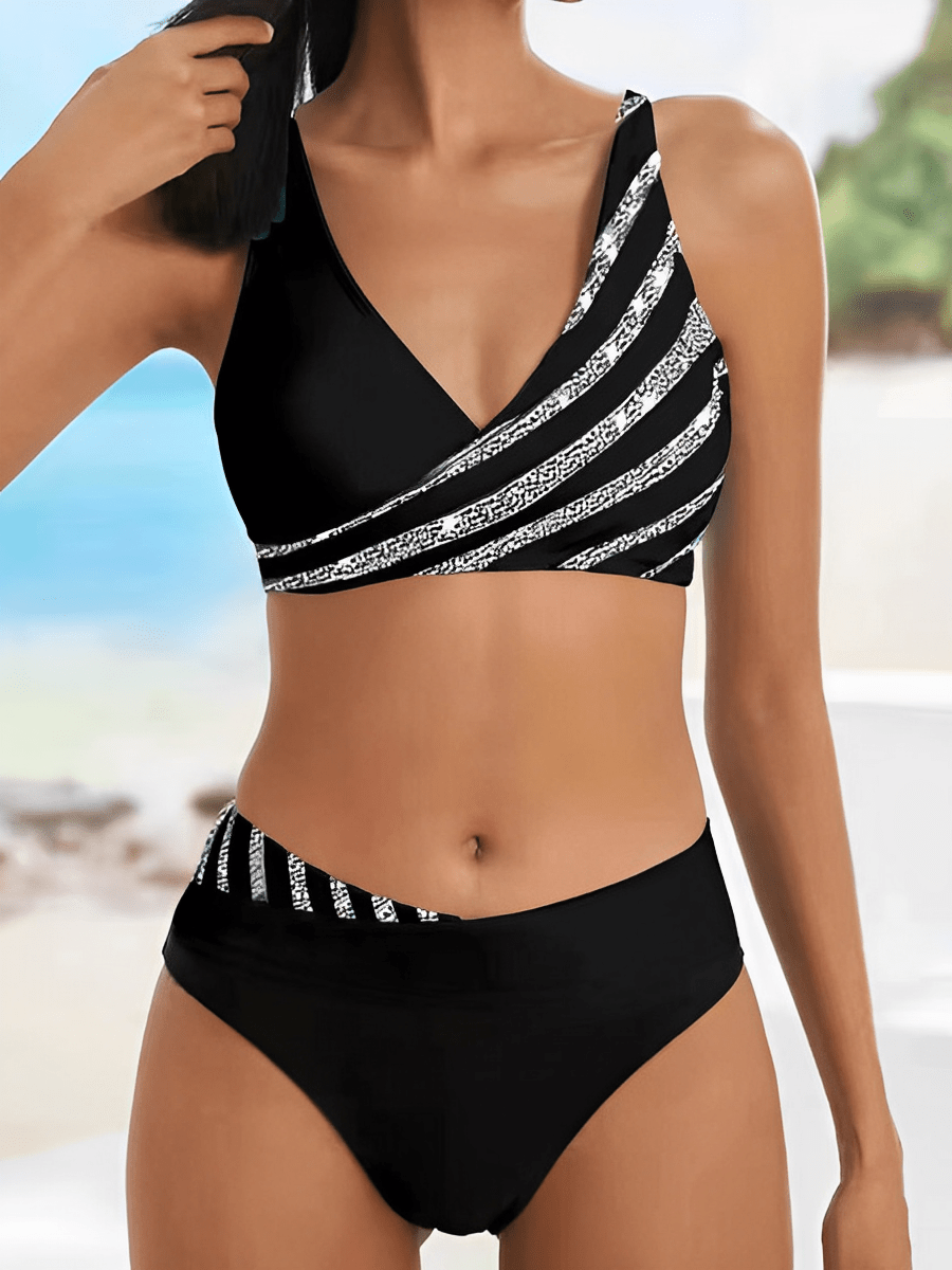 Ami - Luksusowe letnie bikini w paski