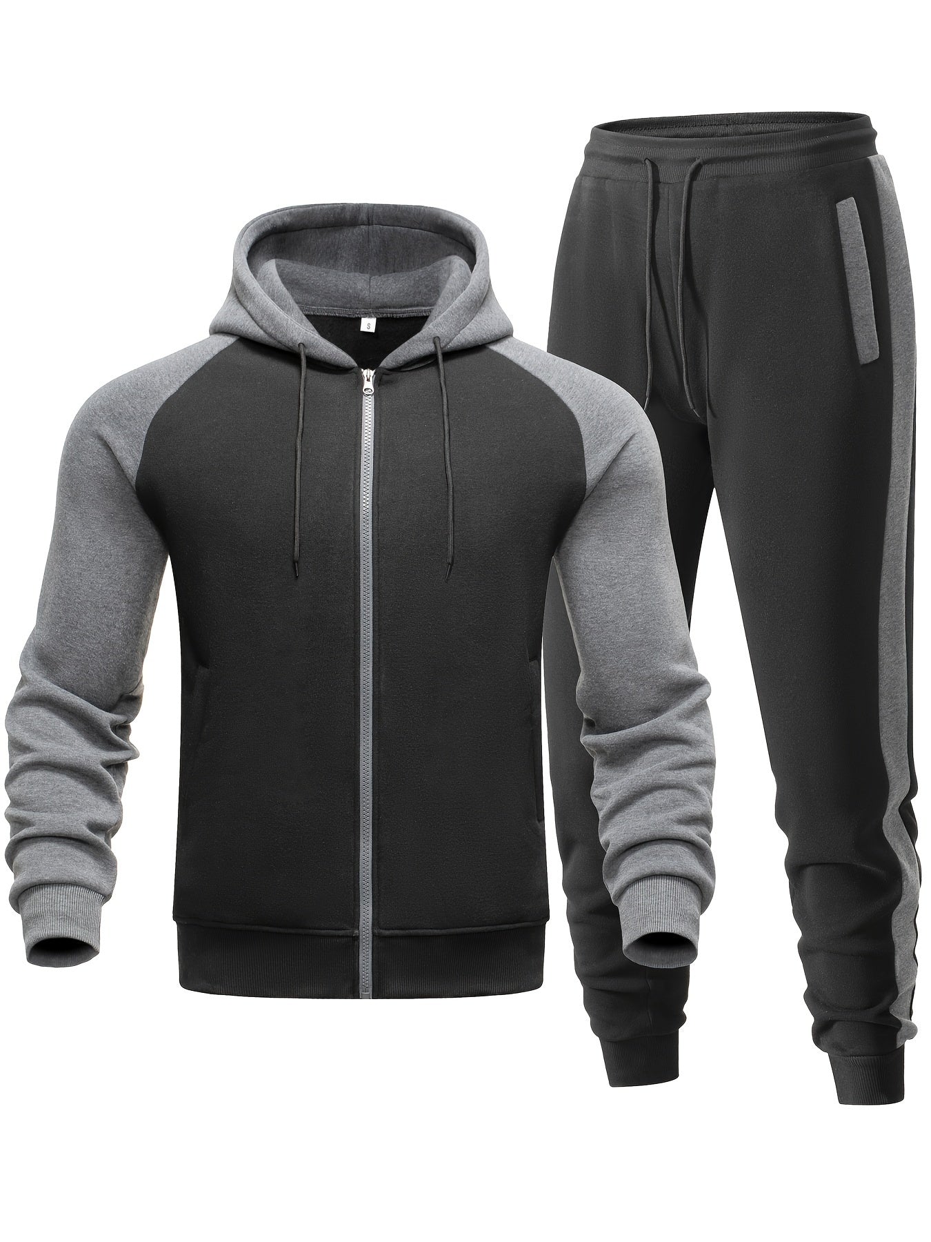 Liam | Sportowy zestaw bluza z kapturem i joggery