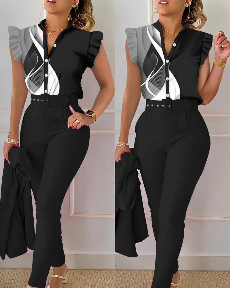 Elegancka bluzka damska - Bernice