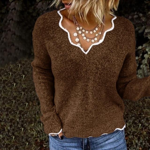 Stylowy sweter - Elly