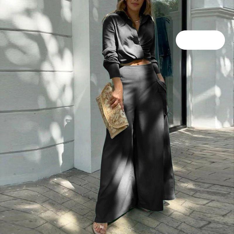Erza - Elegancki zestaw z rękawami dla kobiet