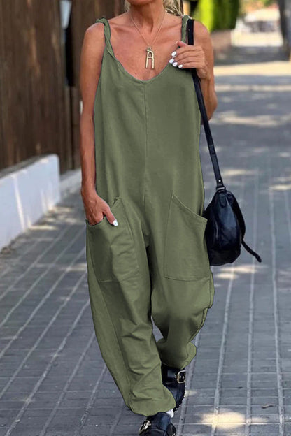 Solène - Lniany kombinezon