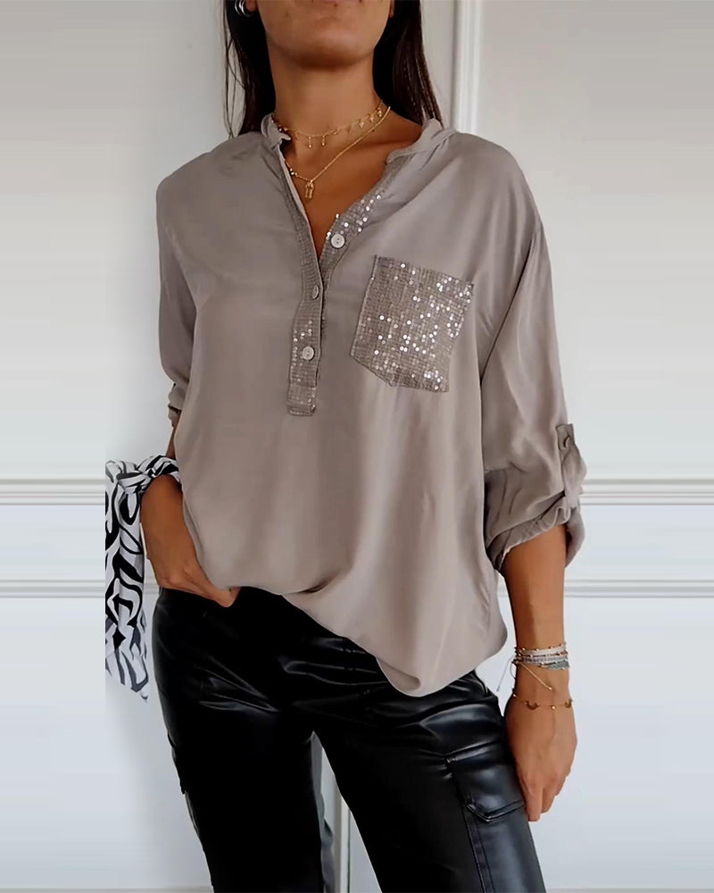 Jorinna - Stylowy top z cekinami dla kobiet