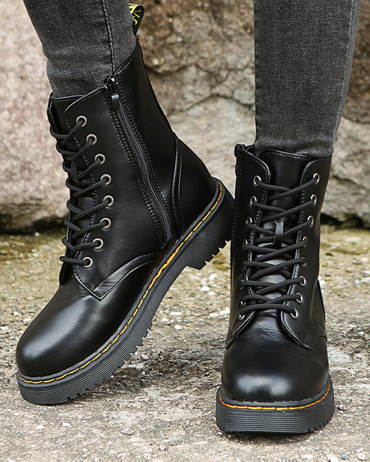 Stylowe damskie buty sznurowane - trendy