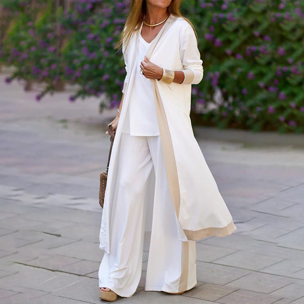 Salma - Elegancki długi zestaw dla kobiet