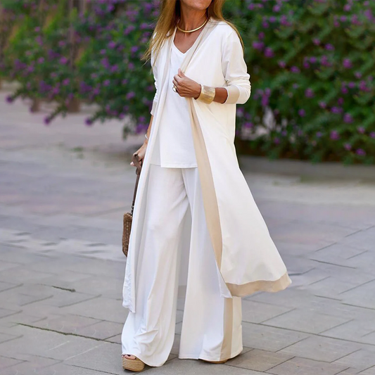 Salma - Elegancki długi zestaw dla kobiet