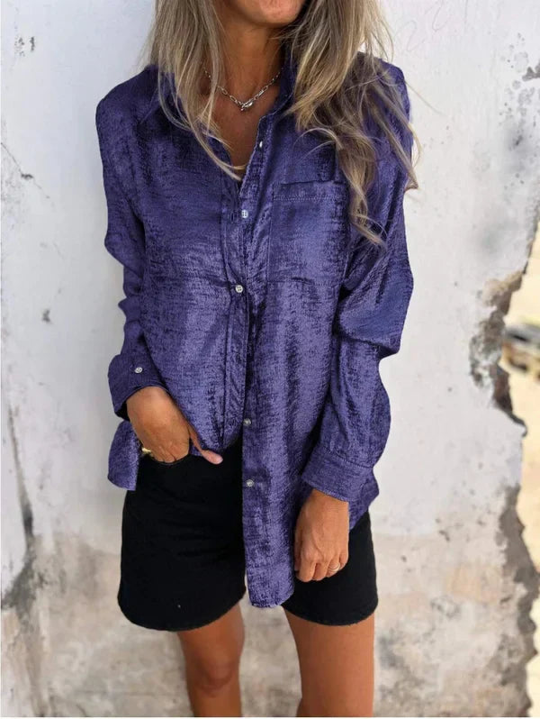 Quinn | Elegancka zamszowa koszula