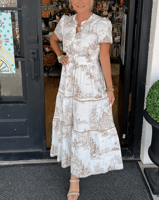 Sukienka maxi Classic charm