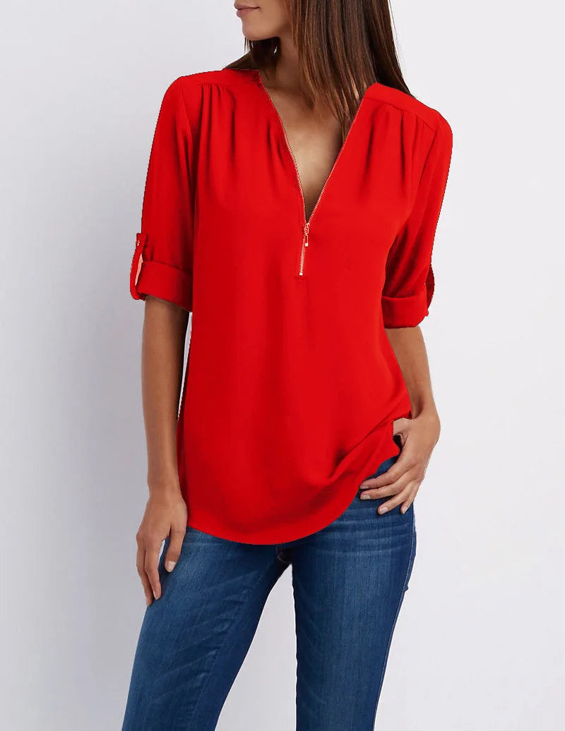 Bluzka Vardi Dante™ Sweet Plus-Size | Casual & Stylish