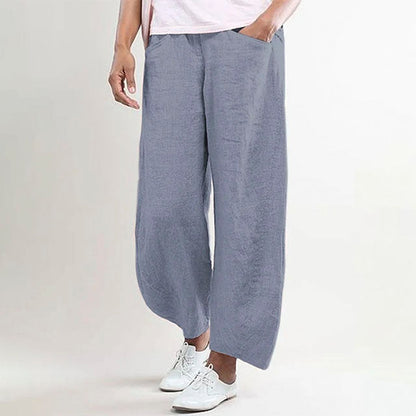 Juliette - Jednokolorowe spodnie w stylu casual